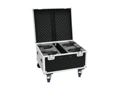 ROADINGER Flightcase 4x LED TMH-X1 Moving Head Beam mit Rollen