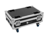 EUROLITE Set 4x AKKU Bar-6 Glow QCL + Case with charging function