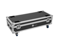 ROADINGER Flightcase 8x AKKU IP UP-4 QuickDMX mit Ladefunktion