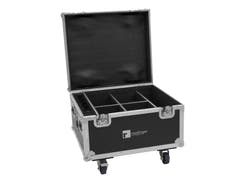 EUROLITE Set 4x AKKU IP PAR 7 QCL CRMX MK2 + Koffer mit Ladefunktion