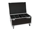 EUROLITE set 8x LED IP PAR 12x8W QCL Spot + case mit Rollen