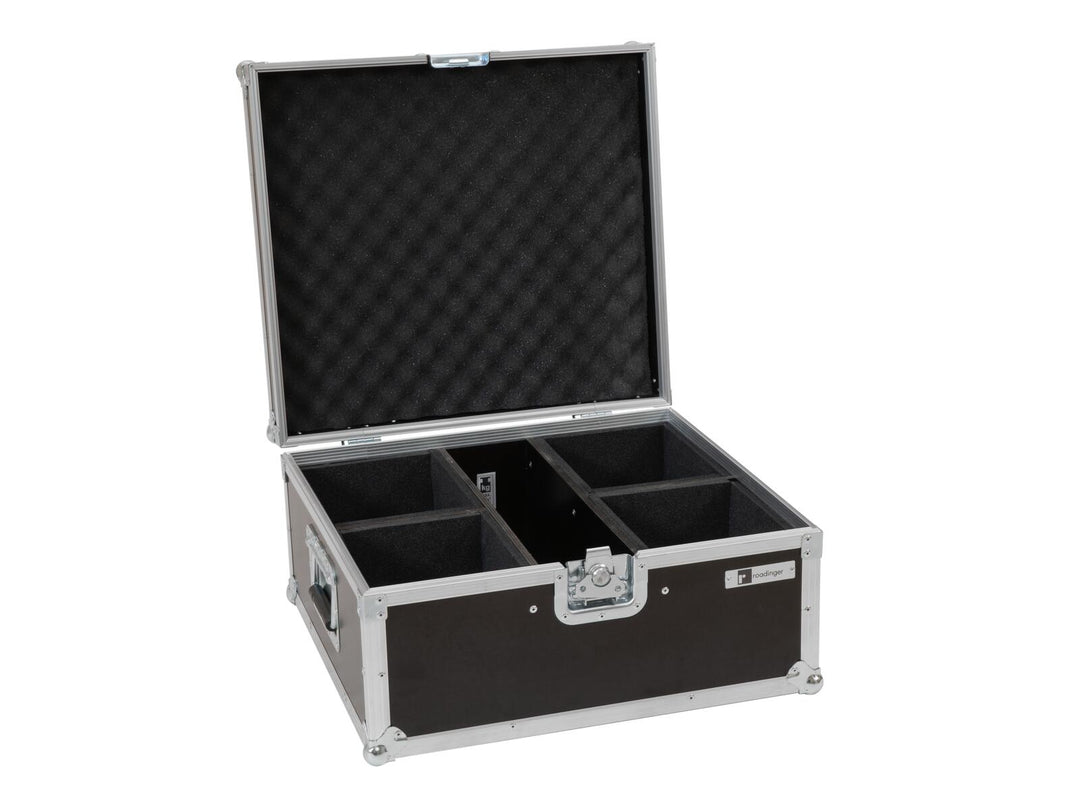EUROLITE Set 4x AKKU THA-20PC TRC Theaterscheinwerfer bk + Case