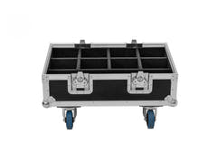 ROADINGER Flightcase Bass-1 8x SILENT PAR 6 QCL FLOOR