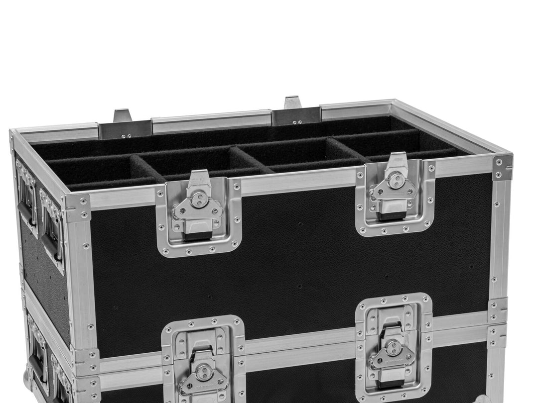 ROADINGER Flightcase Extension 8x SILENT PAR 6 QCL FLOOR für BAS-1