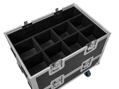 ROADINGER Flightcase Extension 8x SILENT PAR 6 QCL FLOOR für BAS-1