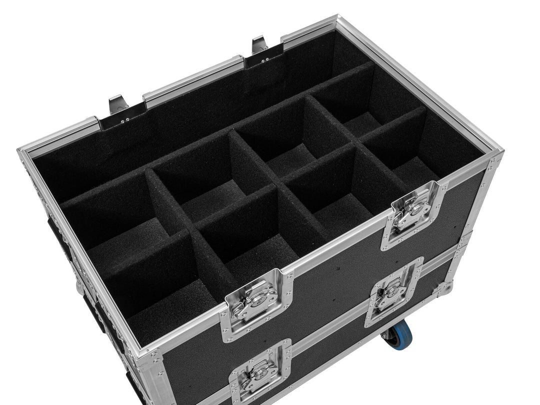ROADINGER Flightcase Extension 8x SILENT PAR 6 QCL FLOOR für BAS-1
