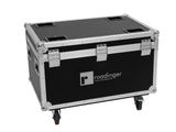 ROADINGER Flightcase 4x EYE-740 MK2 with wheels