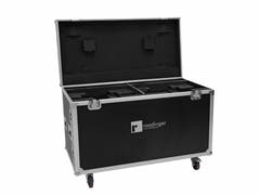 ROADINGER Flightcase für 2x DMH-640 mit Rollen