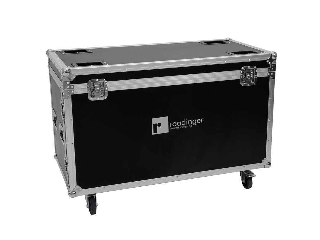 ROADINGER Flightcase für 2x DMH-640 mit Rollen