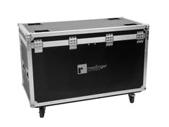 ROADINGER Flightcase für 2x DMH-640 mit Rollen