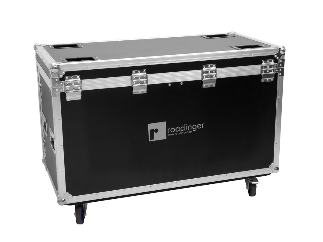 ROADINGER Flightcase für 2x DMH-640 mit Rollen