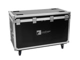 ROADINGER Flightcase 2x DMH-640 with wheels