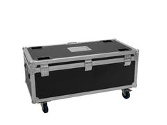 ROADINGER Flightcase für 4x AKKU Multiflood IP 18x10W RGBW Wash CRMX mit Ladefunktion
