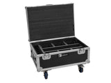 EUROLITE Set 6x AKKU IP TL-3 QCL + Case with wheels and charging function