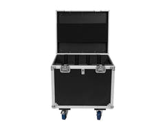 ROADINGER Flightcase 4x Pixel Matrix Panel 5x5 RGB/WW mit Rädern