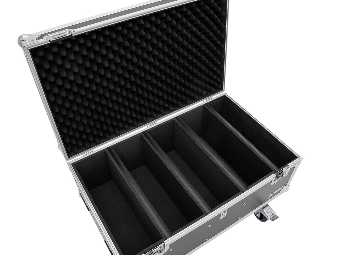 ROADINGER Flightcase für 4x LED Strobe SMD PRO