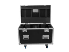 ROADINGER Flightcase Highline 2x DMH-380 mit Rädern
