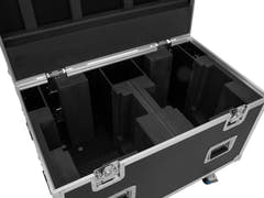 ROADINGER Flightcase Highline 2x DMH-380 mit Rädern