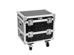 ROADINGER Flightcase 8x IP PIX Strobe RGB CW+WW mit Rädern