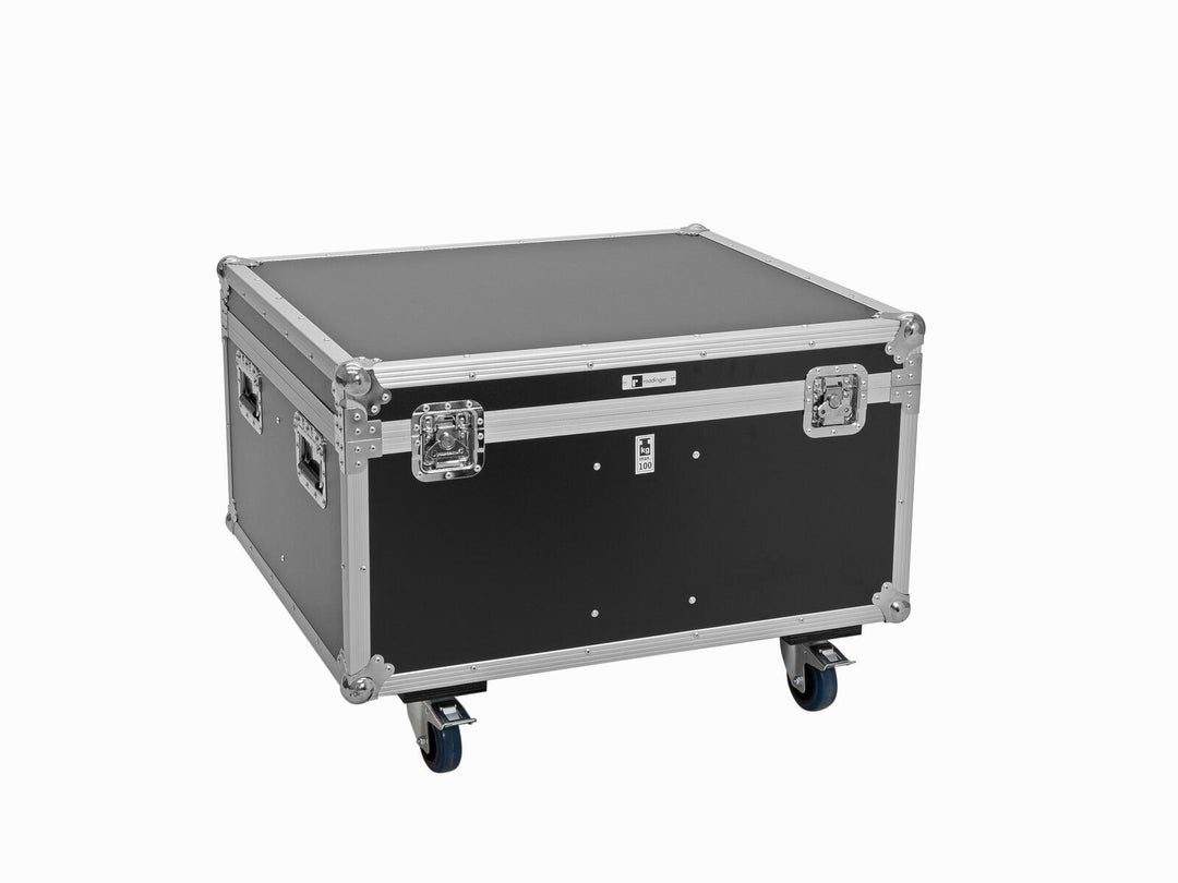 ROADINGER Flightcase 4x THA-100F MK3 mit Rädern