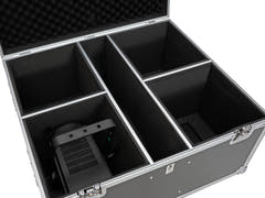 ROADINGER Flightcase 4x THA-100F MK3 mit Rädern