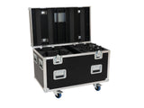 ROADINGER Flightcase HIGHLINE 4x LED IP TMH-H420 WASH