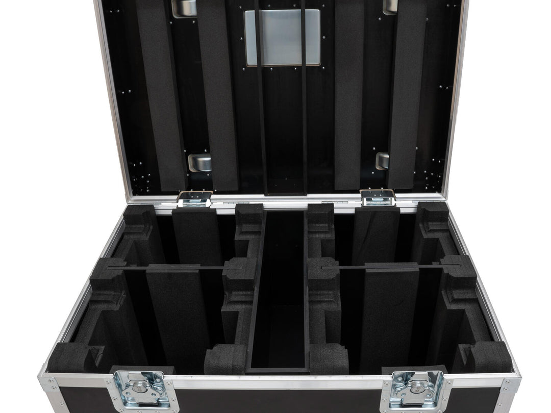 ROADINGER flightcase HIGHLINE 4x LED IP TMH-S250/B250, mit Rädern