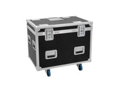 ROADINGER Flightcase HIGHLINE 4x LED IP TMH-S250/B250, with wheels