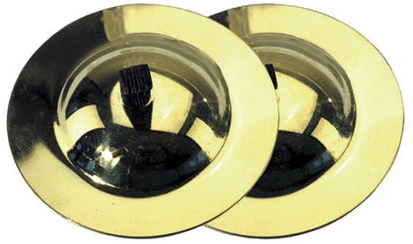 GEWA BSX Fingerbecken aus Messing, ca. 5 cm (Paar)