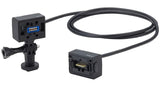 Zoom ECM-3 Verlängerungskabel für Mikrofonkapseln, 3 m