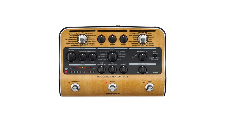 Zoom AC-3 Acoustic Creator DI-Box