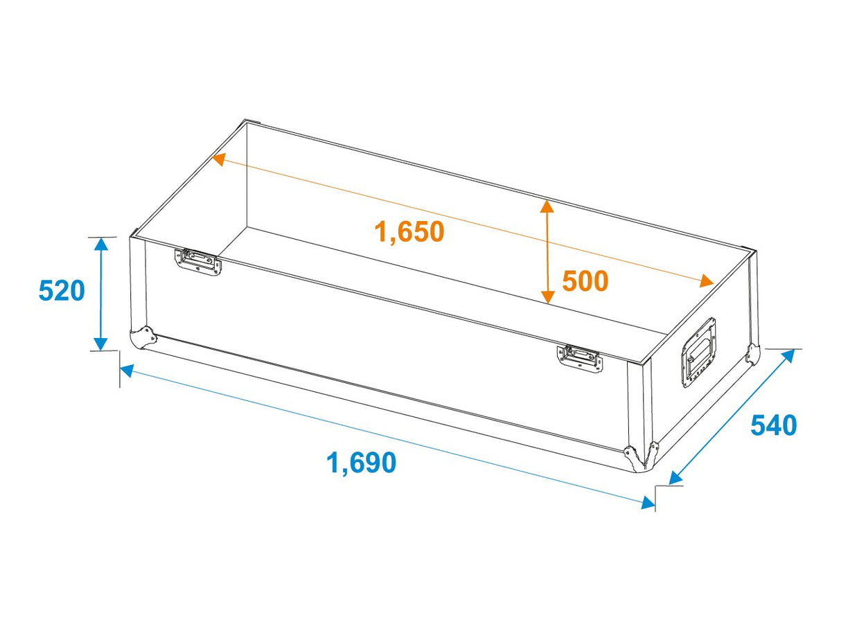 Roadinger Flightpase 2x LCD ZL65
