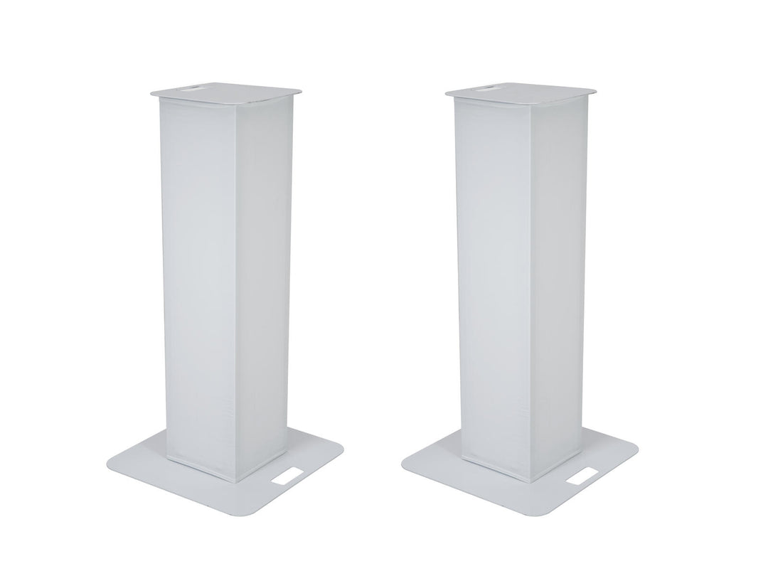 EUROLITE Set 2x Stage Stand 100cm + 2x LED B-40 Beam Effect weiß