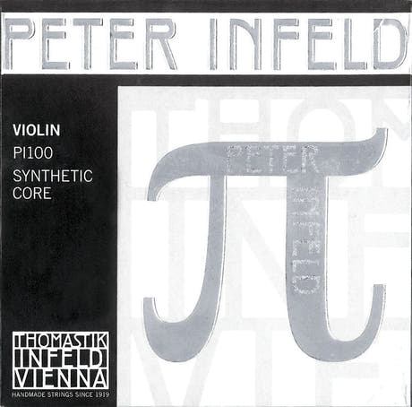 Thomastik-Infeld Geigen Saiten Synthetischer Kern Peter Infeld - A Aluminium umsponnen (PI02)