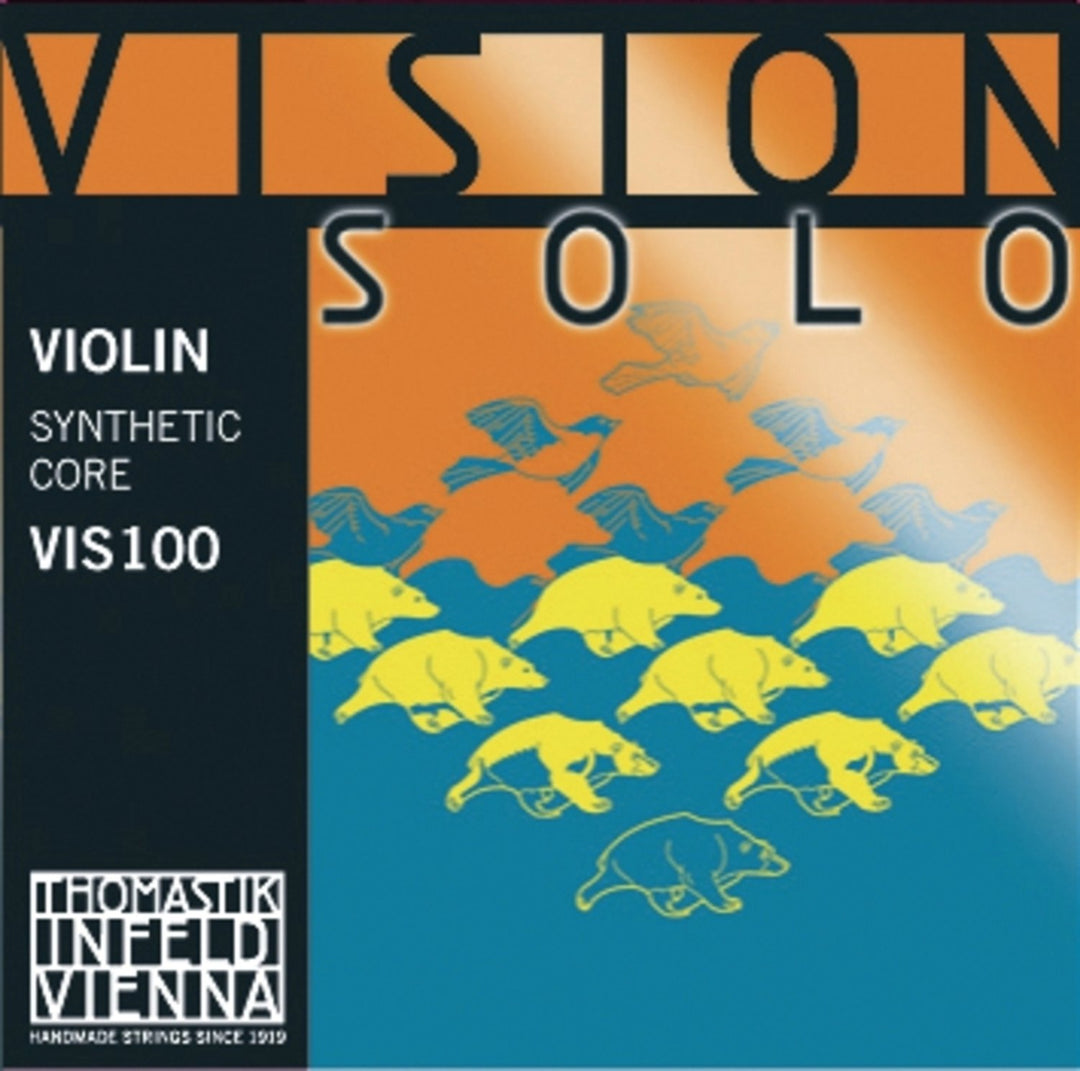 Thomastik-Infeld Geigen Saiten Vision solo - D Silber umsponnen (VIS03A)
