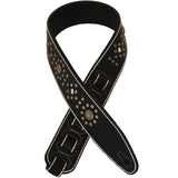 Profile DLX01-2 Gurt aus Bekleidungsleder Black