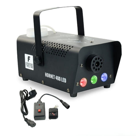 Firefog Hornet 400LED nebelmaschine 400 W mit LED und 2 Fernbedienungen, schwarz