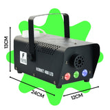 Firefog Hornet 400LED nebelmaschine 400 W mit LED und 2 Fernbedienungen, schwarz