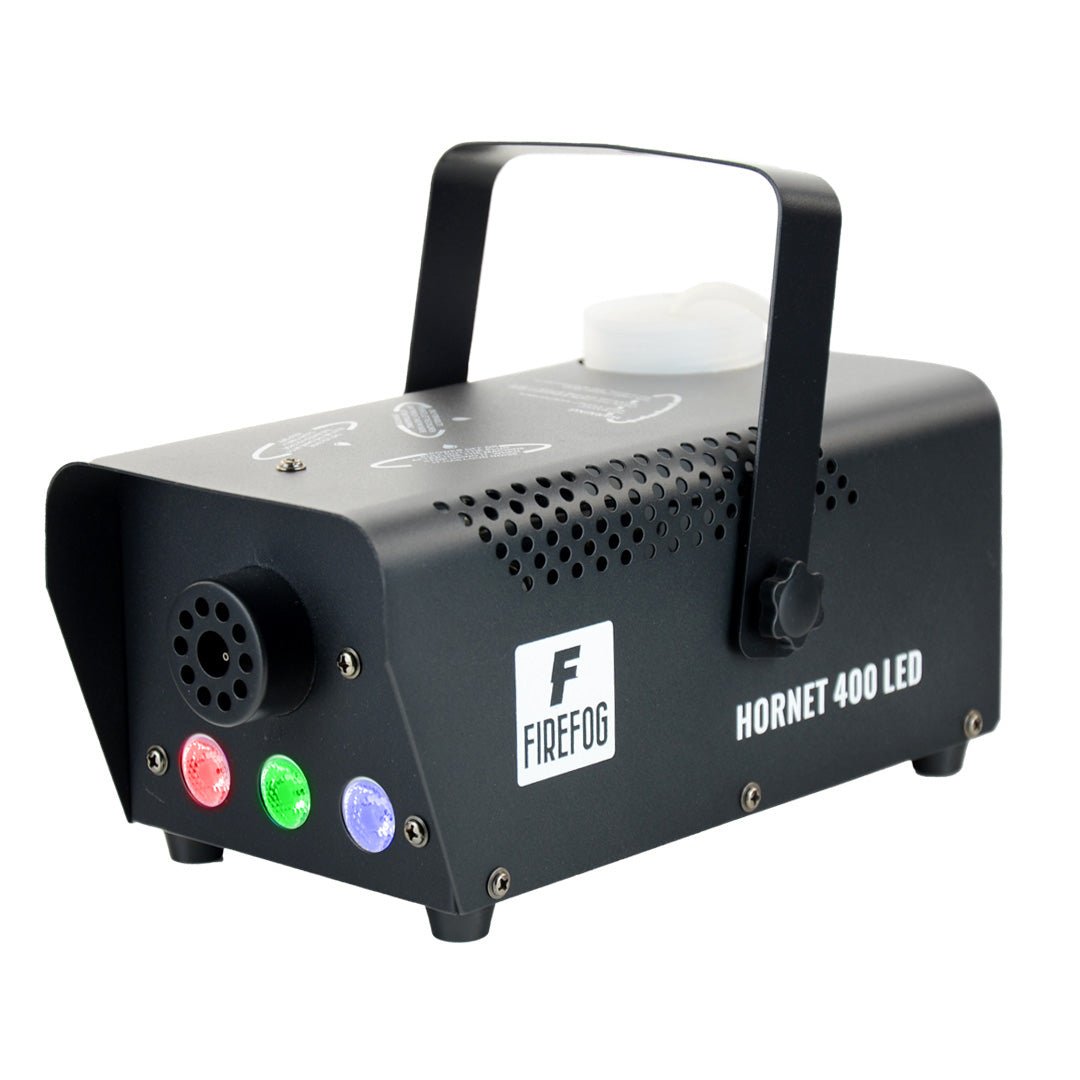 Firefog Hornet 400LED nebelmaschine 400 W mit LED und 2 Fernbedienungen, schwarz