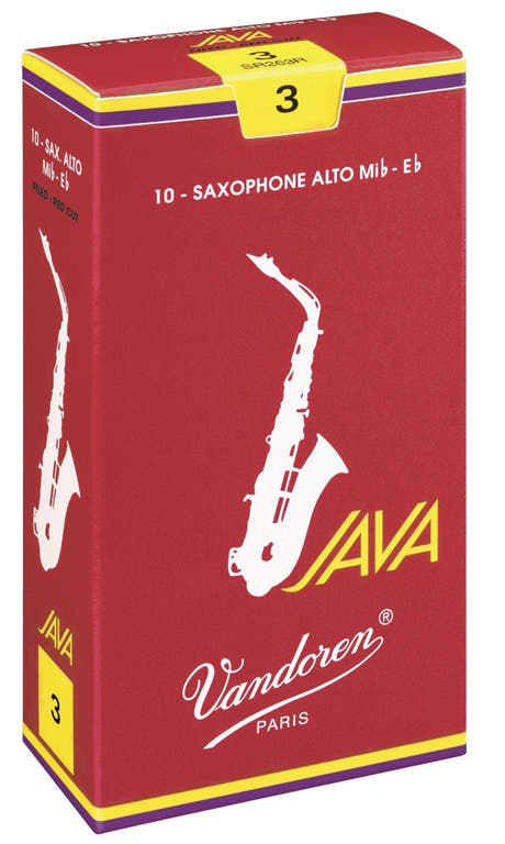 Vandoren Blätter Altsaxophon Java Filed Red - 1
