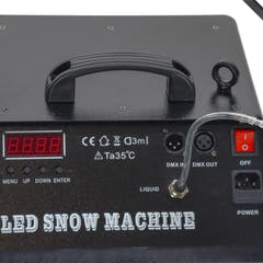 Firefog Snow 1500LED schneemaschinen 1500 W mit RGB LED und DMX