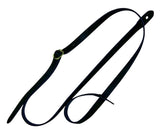 Fire & Stone Lederband für Bluegrass-Mandoline, schwarz