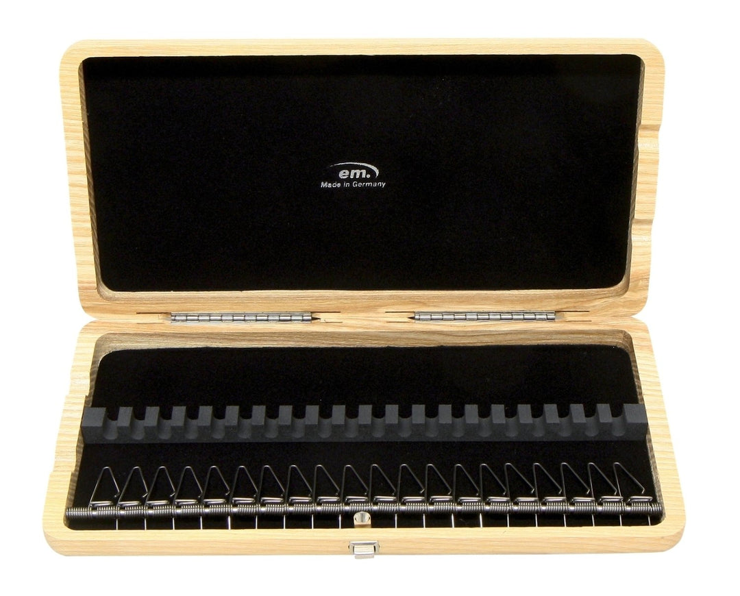 GEWA Rohrblatt case Oboe 20 Röhren - Rotbraun lackiert
