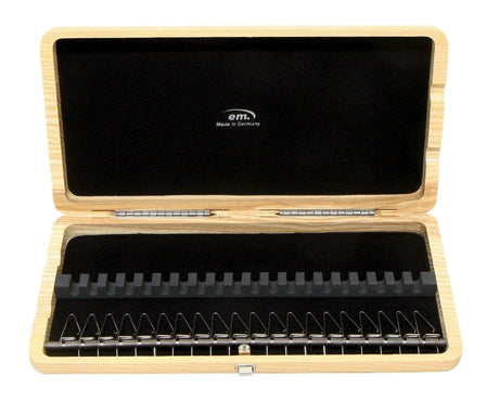 GEWA Rohrblatt case Oboe 20 Röhren - Rotbraun lackiert