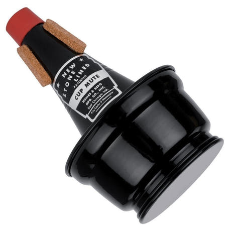 Humes & Berg Adjustable Cup 242BK für Trompete, schwarzpoliert