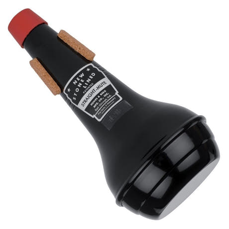 Humes & Berg Straight 285BK für Flügelhorn, schwarzpoliert