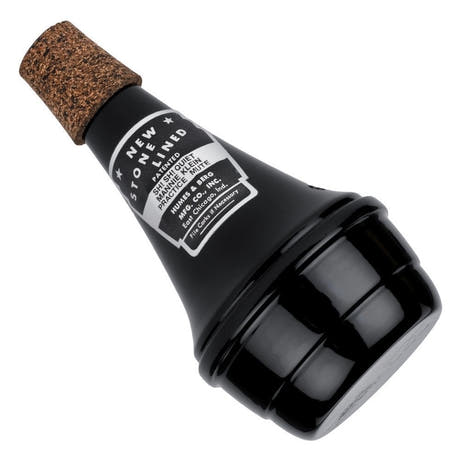Humes & Berg Practice 232BK Übungsdämpfer für trompete, schwarzpoliert