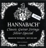 Hannabach Saiten für klassische Gitarren Serie 815 Für 8/10-saitige Gitarren / medium Spannung Silber special - Set 8-saitig medium (81508ZMT)