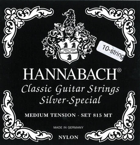Hannabach 815 H/B2 Diskantsaite für 8- und 10-saitige Gitarre, MT
