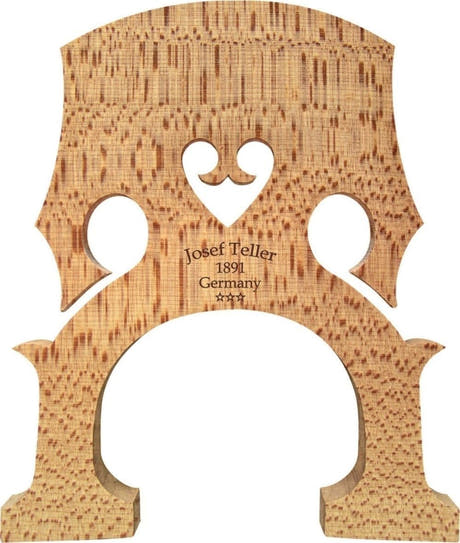 Teller Cellosteg französisches Modell Nr. 16, 4/4, blank, 1A